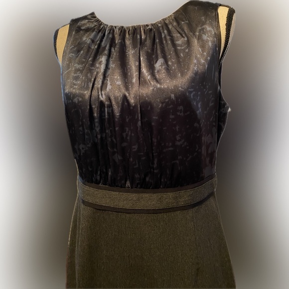 Tahari Satin mini Dress - Picture 3 of 10